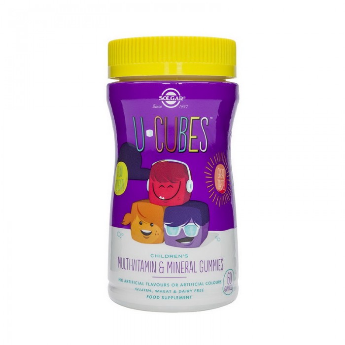 U-Cubes gummies (60 capsule), Solgar U-Cubes gummies (60 capsule), Solgar
