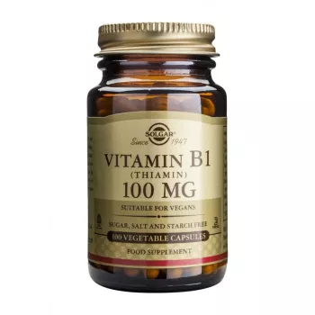 Vitamin B-1 100mg (100 capsule), Solgar Vitamin B-1 100mg (100 capsule), Solgar