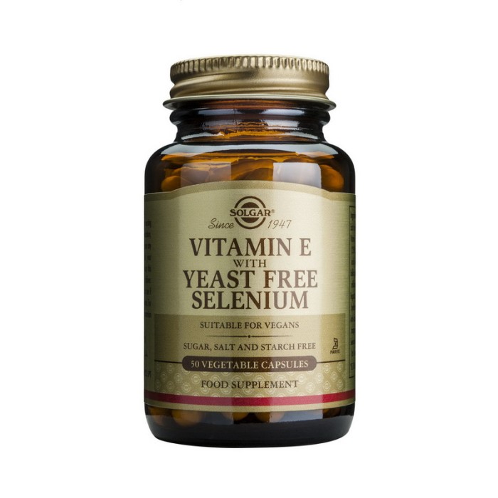 Vitamin E + Selenium (50 capsule), Solgar Vitamin E + Selenium (50 capsule), Solgar