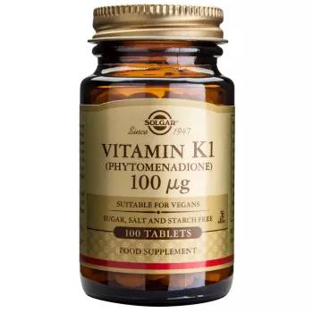 Vitamin K1 100mcg (100 tablete), Solgar
