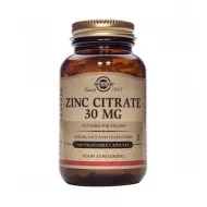 Zinc Citrate 30mg (100 tablete), Solgar