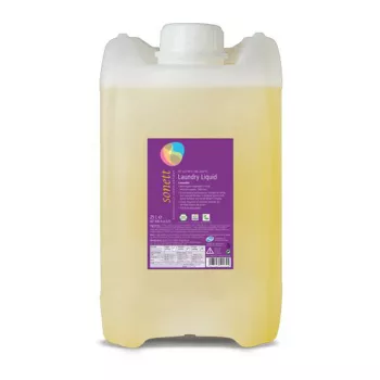 Detergent ecologic lichid pentru rufe albe si colorate lavanda (5 litri), Sonett Detergent ecologic lichid pentru rufe albe si colorate lavanda (5 litri), Sonett