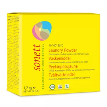 Detergent ecologic praf pentru rufe (1.2 kg), Sonett Detergent ecologic praf pentru rufe (1.2 kg), Sonett