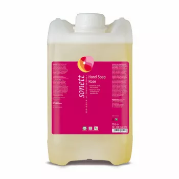 Sapun lichid - gel de dus ecologic trandafiri (10 litri), Sonett Sapun lichid - gel de dus ecologic trandafiri (10 litri), Sonett