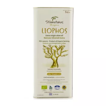 Ulei de masline extravirgin Liophos bio (5 litri), Stamatakos