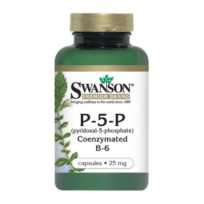 Vitamina B6 Piridoxina 20 mg (60 capsule), Swanson Vitamina B6 Piridoxina 20 mg (60 capsule), Swanson