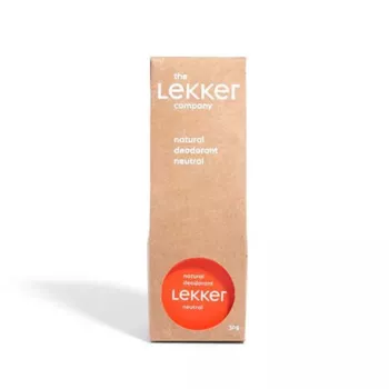 Deodorant natural crema neutru (30 grame), The Lekker Company