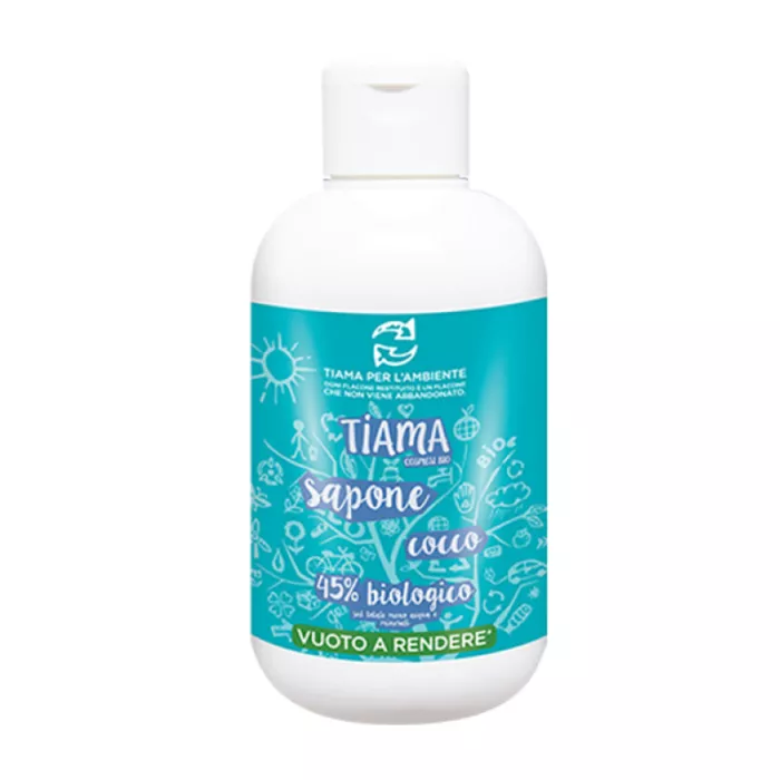 Sapun lichid cu cocos bio (300 ml), Tiama Sapun lichid cu cocos bio (300 ml), Tiama