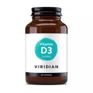 Vitamin D3 2000UI (60 capsule), Viridian