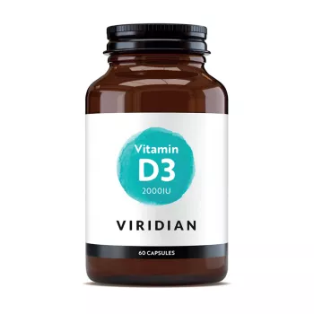 Vitamin D3 2000UI (60 capsule), Viridian Vitamin D3 2000UI (60 capsule), Viridian