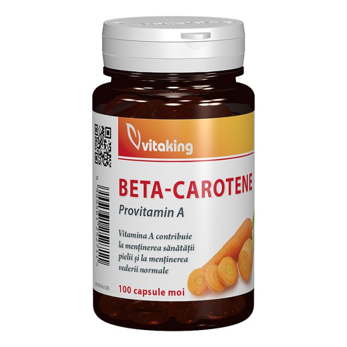 Betacaroten natural 25000 UI (100 capsule), Vitaking Betacaroten natural 25000 UI (100 capsule), Vitaking