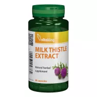 Extract de Armurariu (Silimarina) 500 mg (80 capsule), Vitaking Extract de Armurariu (Silimarina) 500 mg (80 capsule), Vitaking