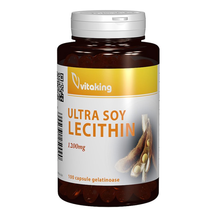 Lecitina 1200 mg (100 capsule), Vitaking Lecitina 1200 mg (100 capsule), Vitaking