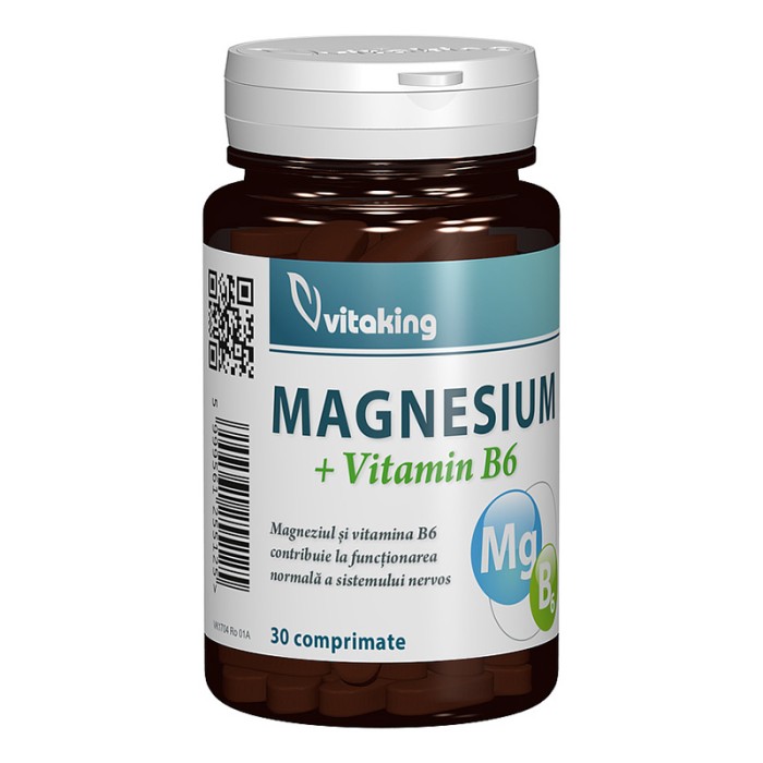 Magne B6 (30 comprimate), Vitaking Magne B6 (30 comprimate), Vitaking