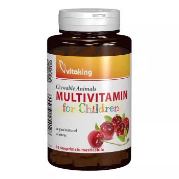 Multivitamina cu minerale pentru copii (90 comprimate), Vitaking Multivitamina cu minerale pentru copii (90 comprimate), Vitaking