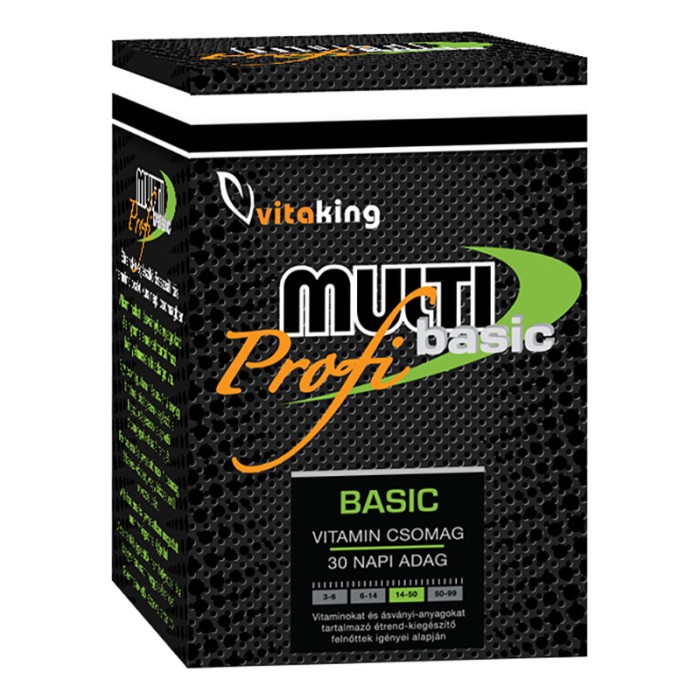Pachet cu doze zilnice Multi Profi Basic (30 portii), Vitaking Pachet cu doze zilnice Multi Profi Basic (30 portii), Vitaking
