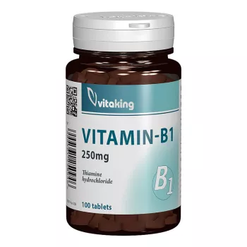 Vitamina B1 Tiamina 250 mg (100 comprimate), Vitaking Vitamina B1 Tiamina 250 mg (100 comprimate), Vitaking