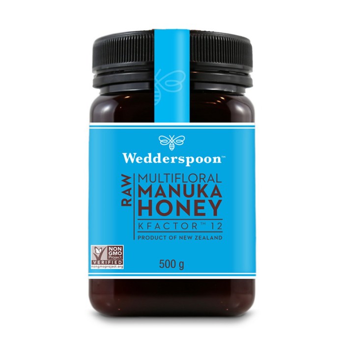 Miere de Manuka KFactor 12 RAW (500 grame), Wedderspoon Miere de Manuka KFactor 12 RAW (500 grame), Wedderspoon