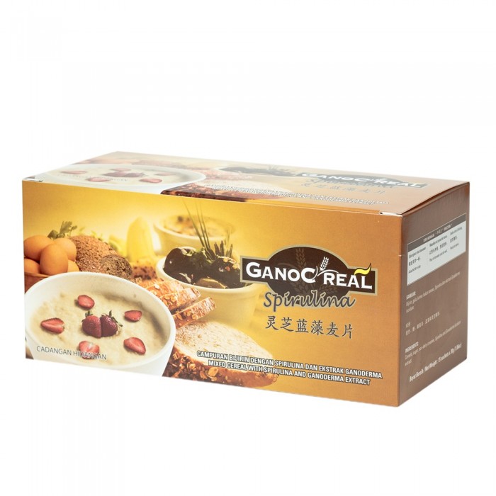 Gano c'real spirulina oats (15 plicuri) Gano c'real spirulina oats (15 plicuri)