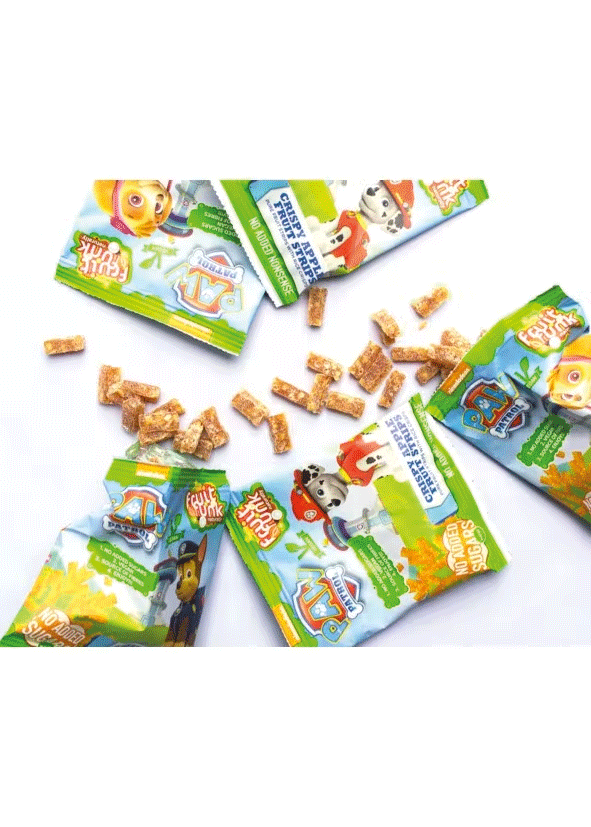 Gustare de fructe - Paw Patrol, vegan, fara zahar 10x10g