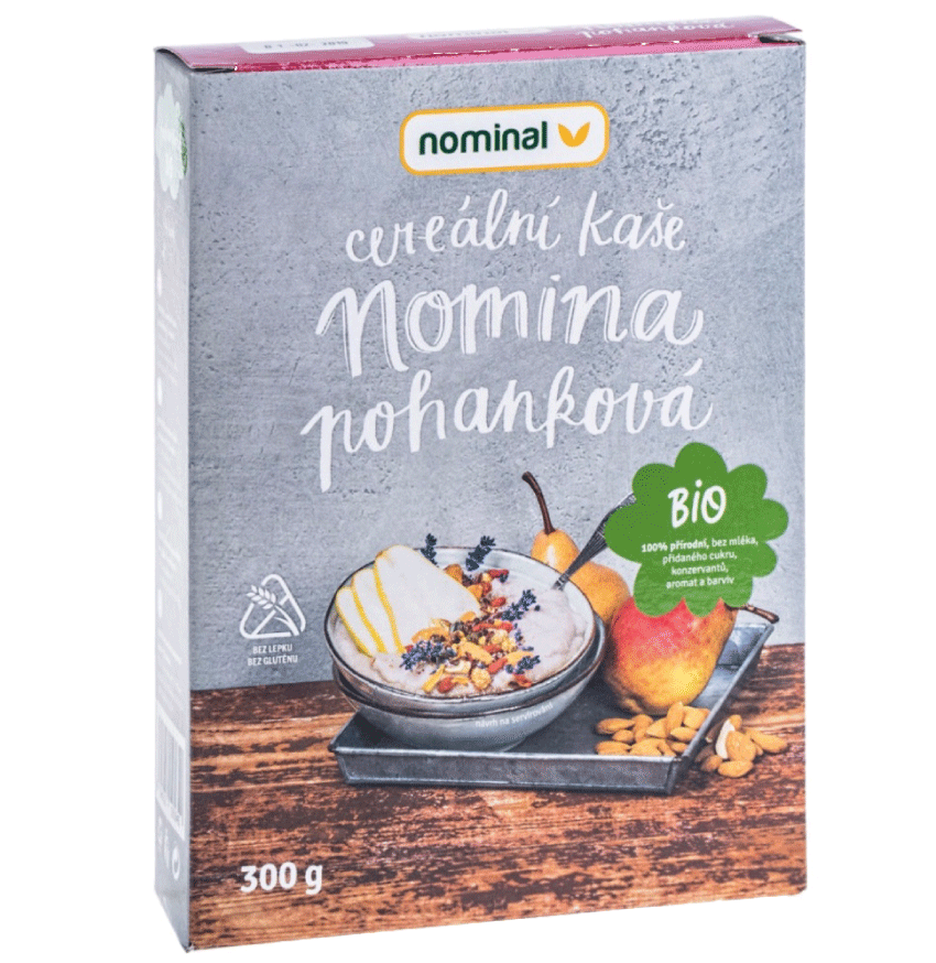 Porridge Nomina Hrisca BIO 300 g, fara gluten