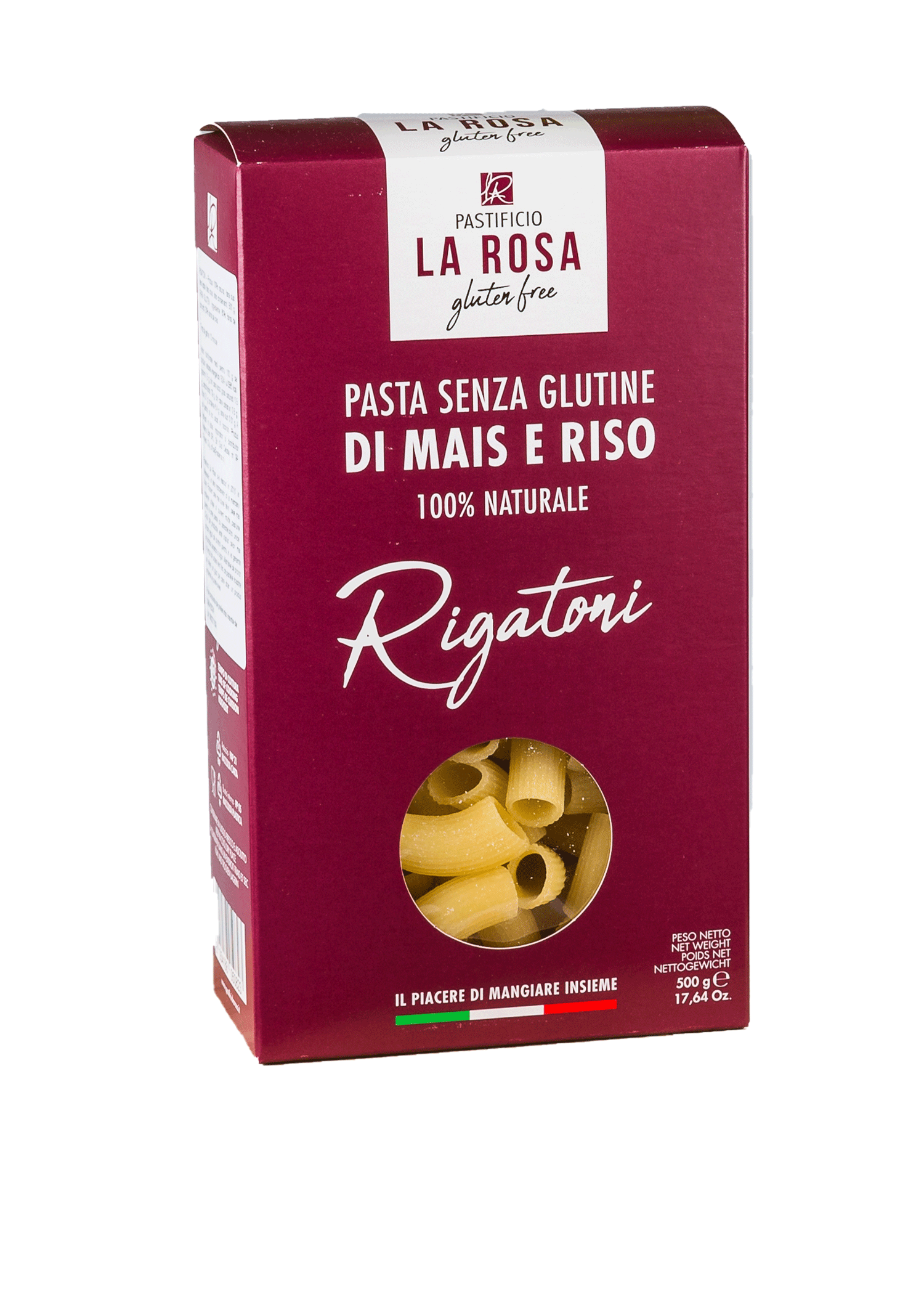 Rigatoni 500 g, fara gluten